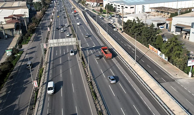 Kocaeli Gebze Beylikbağı'na yeni katılım şeridi hizmete alındı