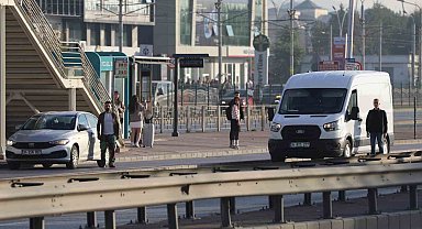 Kocaeli, Sakarya, Düzce ve Bolu'da "Ata'ya saygı" için hayat durdu