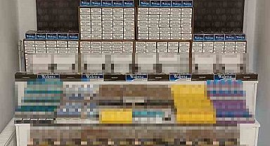 Kocaeli'de 158 bin adet kaçak makaron ele geçirildi: 1 gözaltı