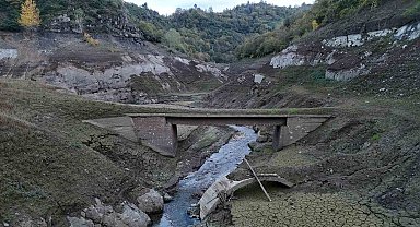 Kocaeli'nin su ihtiyacını karşılayan barajın seviyesi yüzde 6'ya düştü