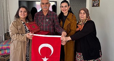 Kocaeli'de İzmit Belediyesinden Kıbrıs Gazilerine ziyaret