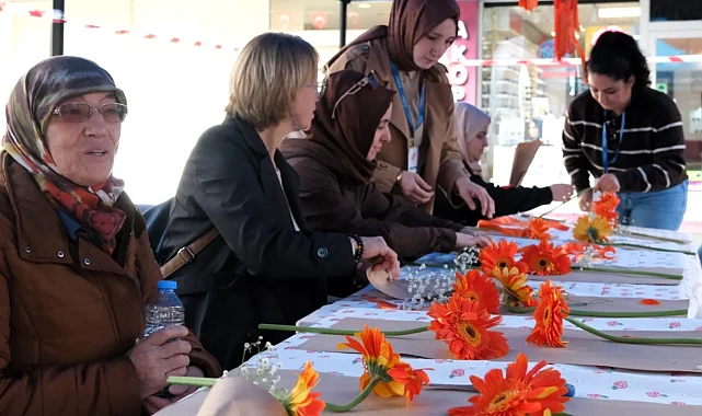 Kocaeli'den kadına şiddete turuncu farkındalık