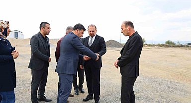 Koçarlı Devlet Hastanesi'nin Geçici Hizmet Alanı'nda inceleme yapıldı