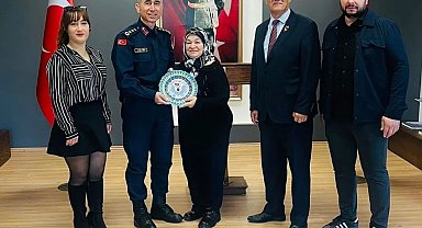 Komutan Vedat Kültür ile yeni yıl hedeflerini görüştüler