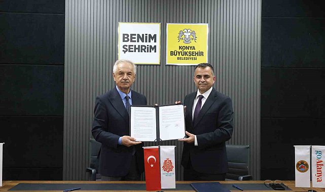 Konya Büyükşehir ve Alanya Belediyesi "Keykubad Göç ve Kervan Yolu Projesi" iş birliği protokolü imzalandı