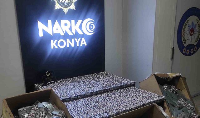 Konya'da uyuşturucu taciri 140 kişi tutuklandı