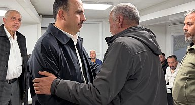 Konya'da Başkan Altay şehit ailesine taziye ziyaretinde bulundu