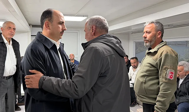 Konya'da Başkan Altay'dan şehit ailesine taziye ziyareti