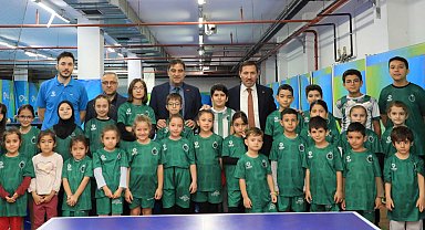 Konya'da Milletvekili Karaman ve Başkan Kılca sporcularla buluştu