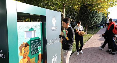 Konya'da "Oyuncak ve Kitap Paylaşım Kumbarası" projesi başladı