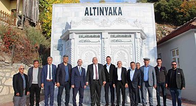 Kumluca'da hayırseverin yaptırdığı çeşme hizmete açıldı