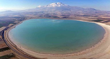 Kuş cenneti Arin Gölü gün geçtikçe alan kaybediyor