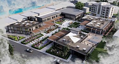 Kuşadası Yaşam, Kültür ve Spor Merkezi'nin yapımı sürüyor