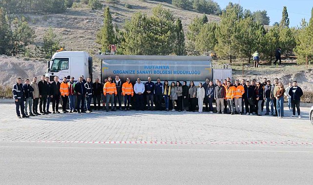 Kütahya OSB'nin geleneksel fidan dikim etkinliği yoğun katılımla gerçekleşti