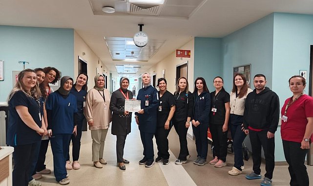 Kütahya Şehir Hastanesi Göz ve Dermatoloji Kliniğine el hijyeni teşekkürü