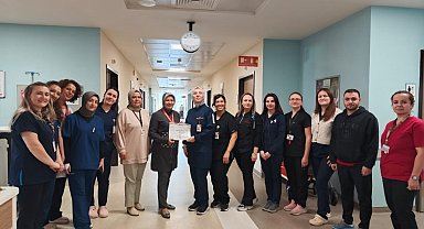 Kütahya Şehir Hastanesi Göz ve Dermatoloji Kliniğine el hijyeni teşekkürü