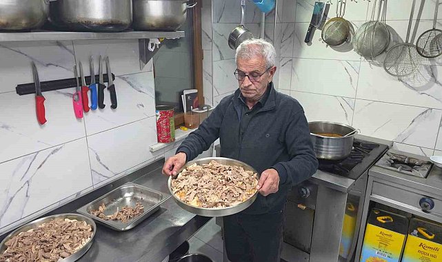 Kütahya'da 'Kaz eti tiridi' sezonu açıldı