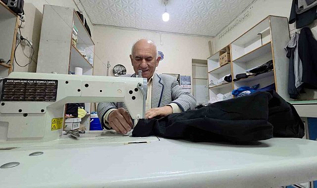Kütahya'da 52 yıllık terzi Himmet Kalkan: "Sanat artık bitmek üzere"