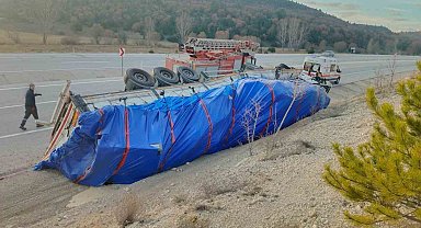 Kütahya'da trafik kazası: 1 yaralı