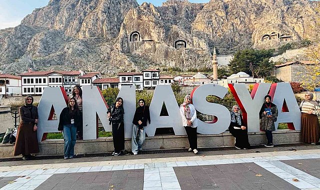 Kütahyalı öğrenciler Amasya'da kültür ve tarih yolculuğuna katıldı