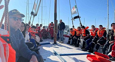 Liseli denizciler Avrupa'ya açılıyor
