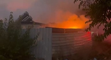 Malatya'da ev yangını