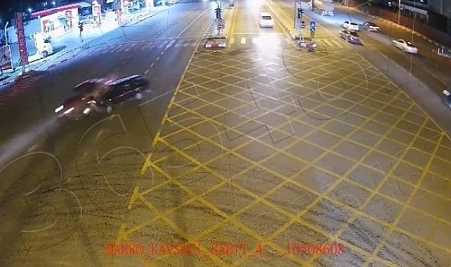 Malatya'da meydana gelen feci kazalar KGYS kameralarında