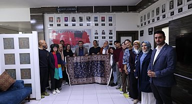 Malezyalı heyet Bünyan halısını yerinde inceledi