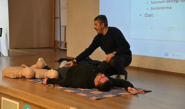 Manisa Büyükşehir ilk yardıma her daim hazır