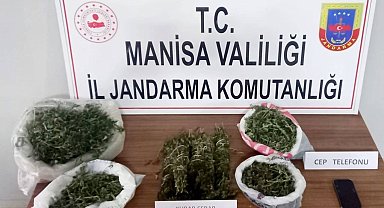 Manisa jandarmasından uyuşturucu operasyonu: 3 tutuklama
