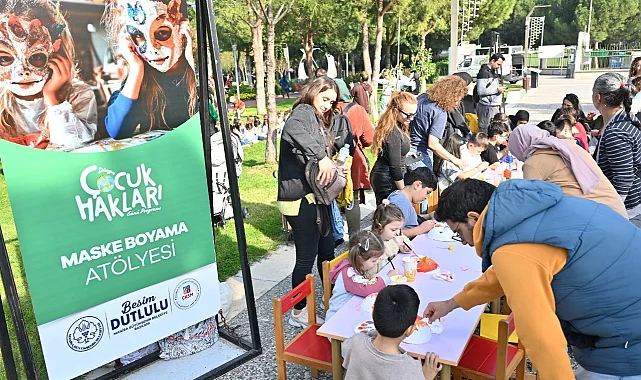 Manisalı çocuklar haklarını eğlenerek öğrendi