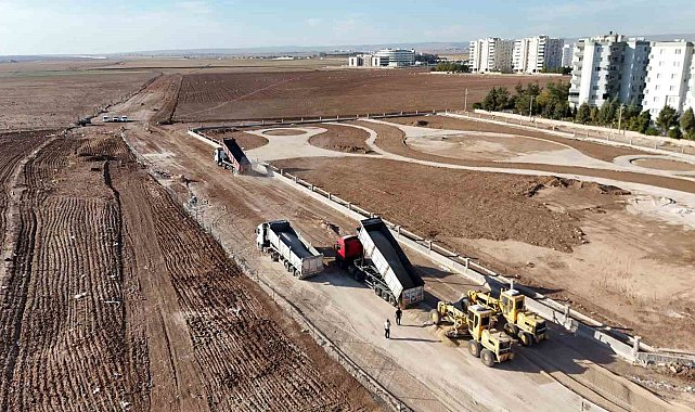 Mardin Belediyesi Nusaybin'e çevre yolu yapıyor