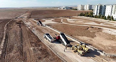 Mardin Belediyesi Nusaybin'e çevre yolu yapıyor