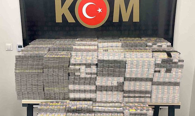 Mardin'de 7 bin 900 paket kaçak sigara ele geçirildi