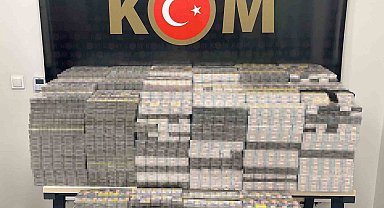 Mardin'de 7 bin 900 paket kaçak sigara ele geçirildi