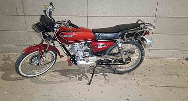 Mardin'de çalınan motosiklet İdil'de bulundu