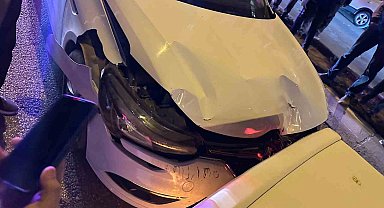 Mardin'de maddi hasarlı trafik kazası