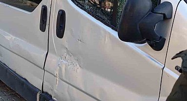 Mardin'de park halindeki araca silahlı saldırı