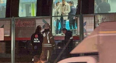 Marmaray Küçükçekmece durağından raylara atlayan şahıs öldü