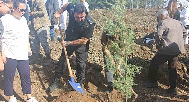 Marmaris, 'Milli ağaçlandırma 'gününde 3 bin fidanı toprakla buluşturdu