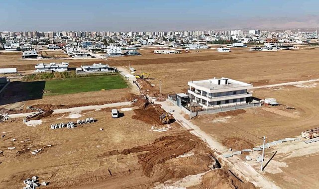 MARSU, yeni imar alanları için atıksu hattı döşeme çalışması başlattı