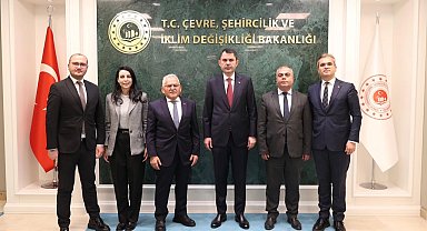 Memduh Büyükkılıç'tan Bakan Kurum'a ziyaret