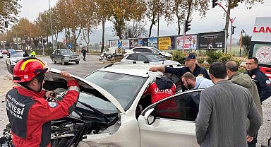 Menteşe'de kaza: 2 yaralı