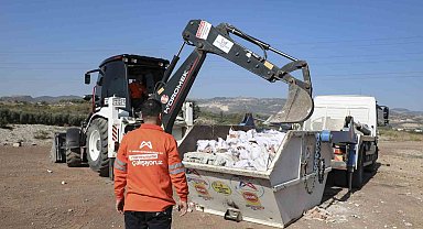 Mersin'de hafriyat denetimi uydu sistemiyle sıkı şekilde yürütülüyor