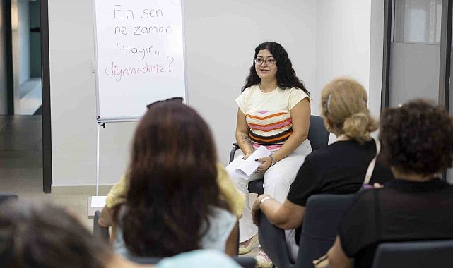Mersin'de kadınlara sağlıklı sınırlar eğitimi