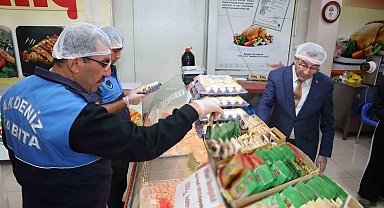 Mersin'de yemek imalatı yapan işletmeler denetlendi