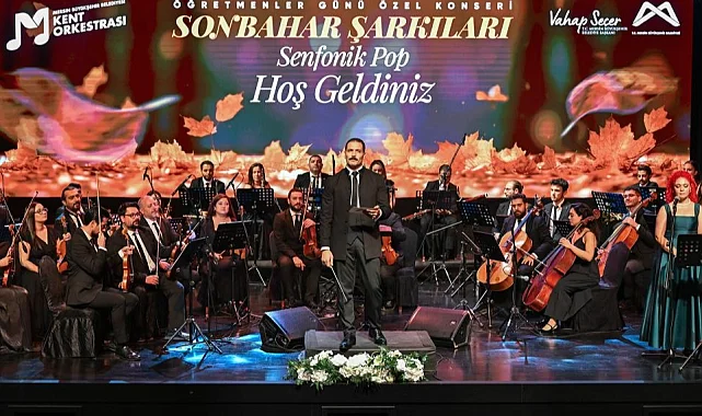 Mersin'de öğretmenlere özel 'Sonbahar Şarkıları' konseri