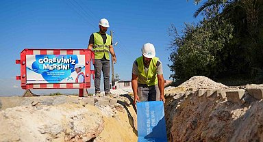 MESKİ, Camili Mahallesi'nde içme suyu terfi hattını yeniledi