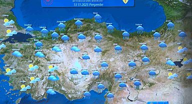 Meteoroloji Genel Müdürlüğü: "Ülke genelinde yağış bekleniyor"