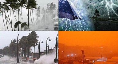 Meteoroloji'den kuvvetli yağış, kar ve toz taşınımı uyarısı